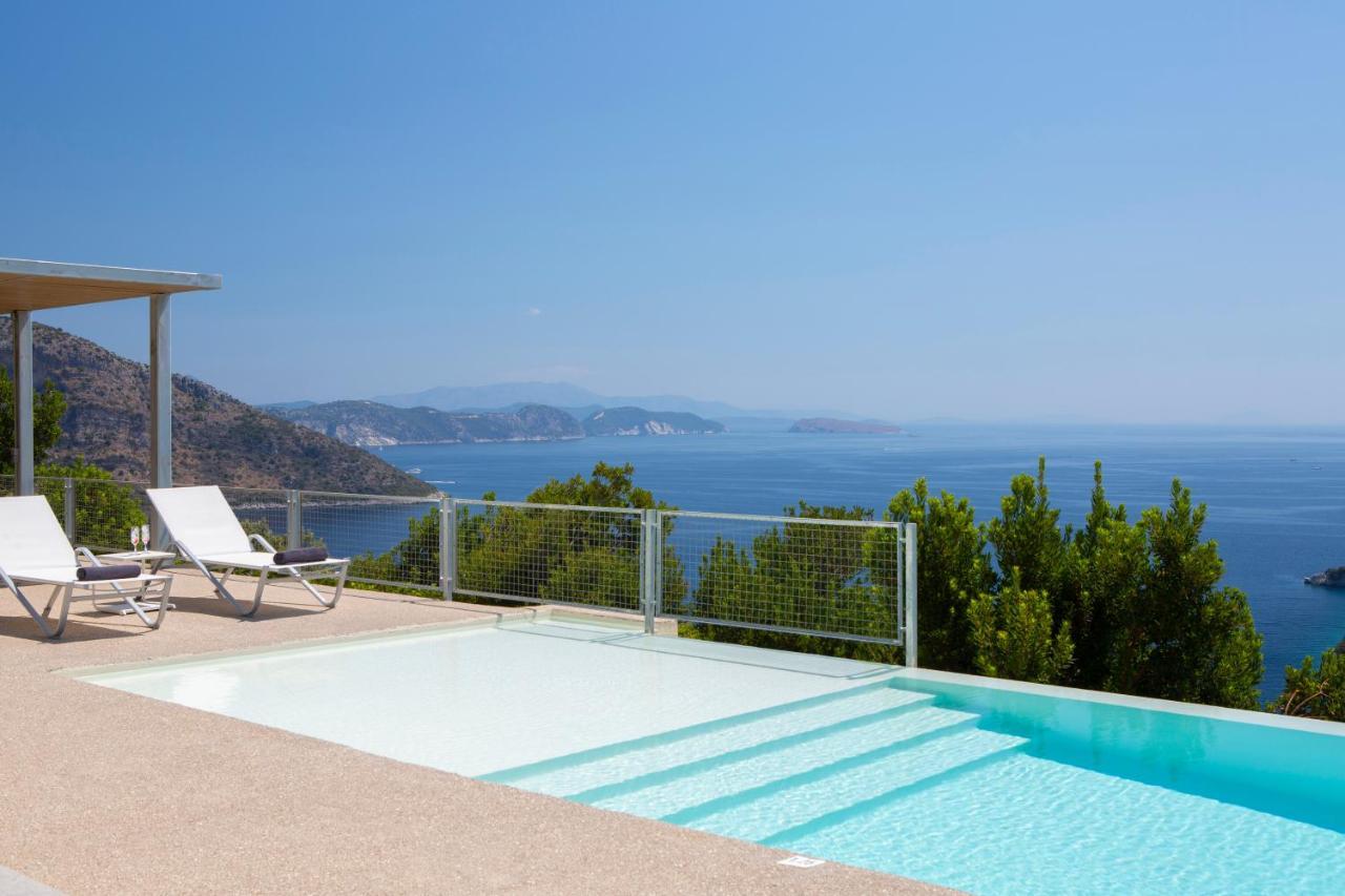 Villa Sirina Of Blue Caves Complex With Amazing View Gurantees Calm And Mind Relaxation Sívota Esterno foto