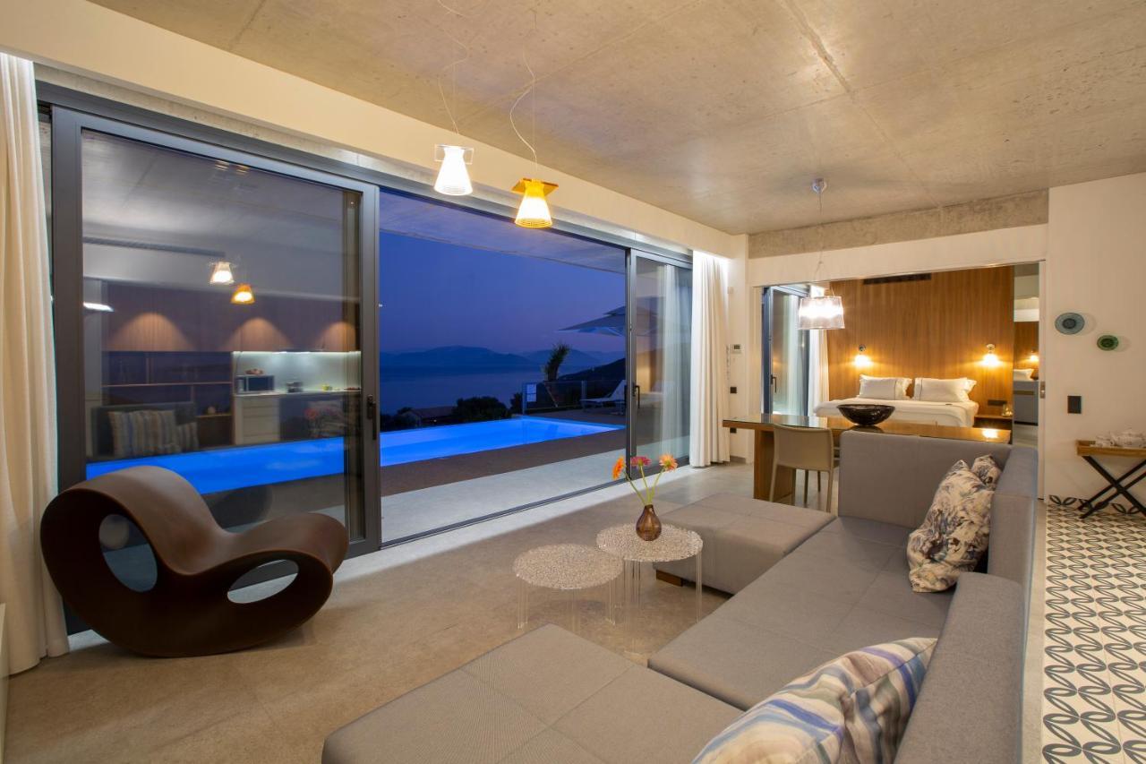 Villa Sirina Of Blue Caves Complex With Amazing View Gurantees Calm And Mind Relaxation Sívota Esterno foto