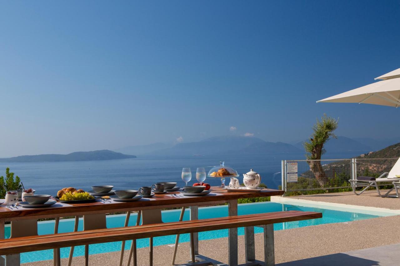 Villa Sirina Of Blue Caves Complex With Amazing View Gurantees Calm And Mind Relaxation Sívota Esterno foto