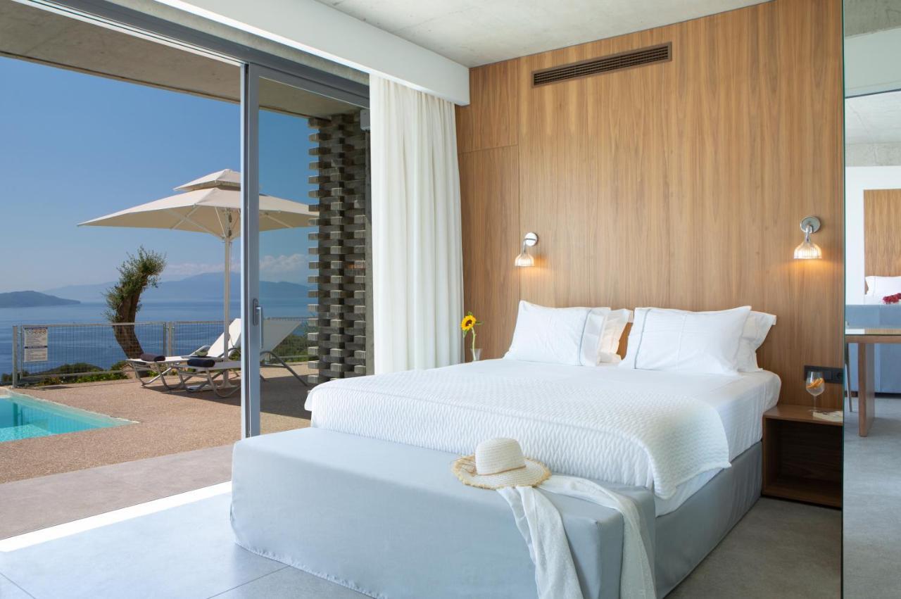 Villa Sirina Of Blue Caves Complex With Amazing View Gurantees Calm And Mind Relaxation Sívota Esterno foto