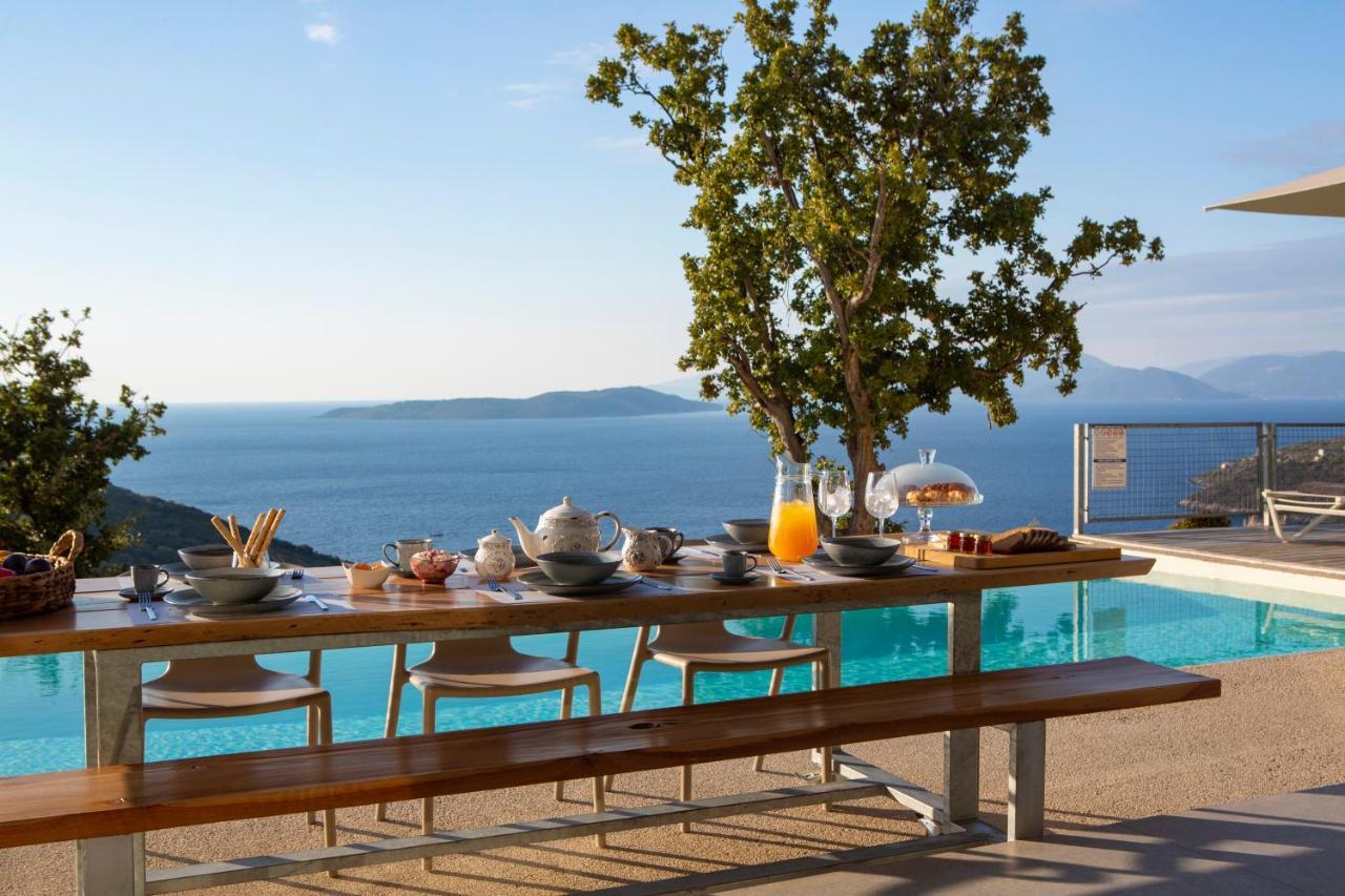 Villa Sirina Of Blue Caves Complex With Amazing View Gurantees Calm And Mind Relaxation Sívota Esterno foto