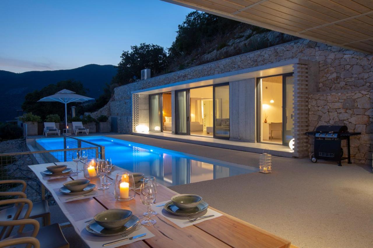 Villa Sirina Of Blue Caves Complex With Amazing View Gurantees Calm And Mind Relaxation Sívota Esterno foto