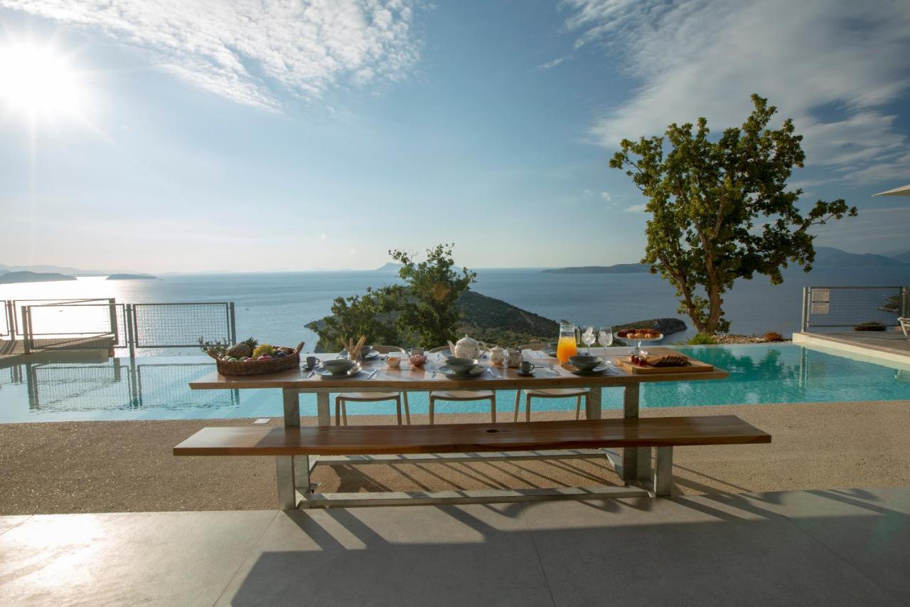 Villa Sirina Of Blue Caves Complex With Amazing View Gurantees Calm And Mind Relaxation Sívota Esterno foto