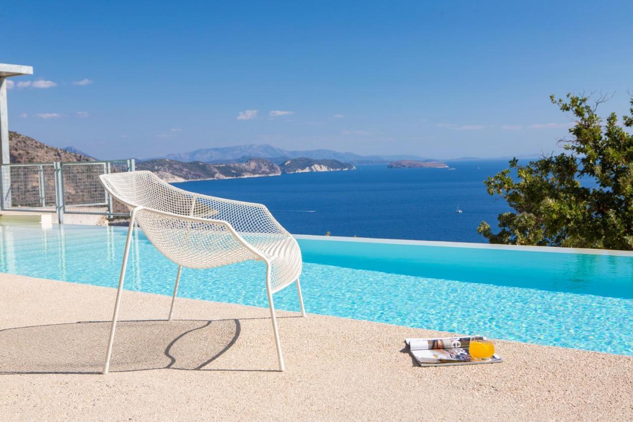 Villa Sirina Of Blue Caves Complex With Amazing View Gurantees Calm And Mind Relaxation Sívota Esterno foto