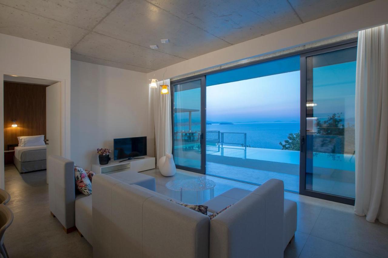 Villa Sirina Of Blue Caves Complex With Amazing View Gurantees Calm And Mind Relaxation Sívota Esterno foto