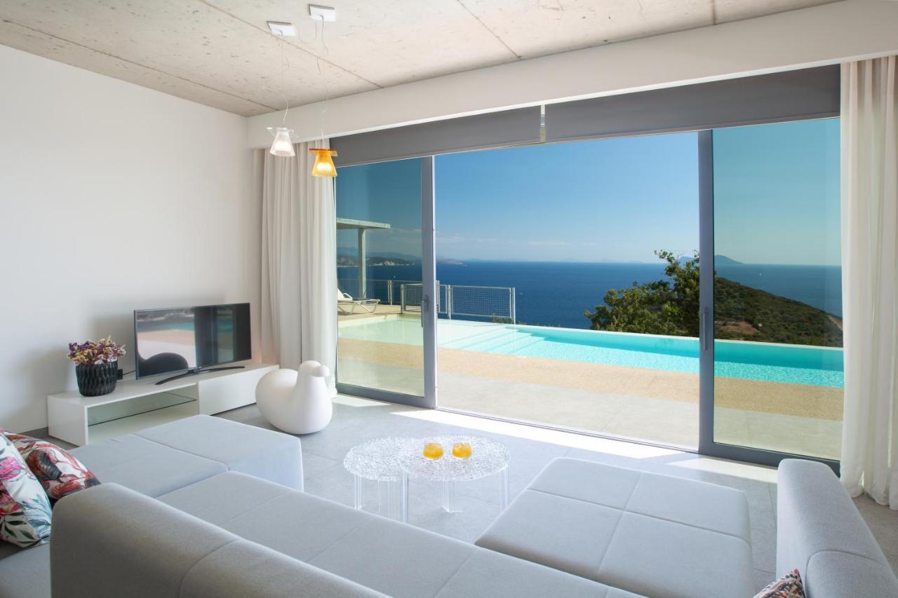 Villa Sirina Of Blue Caves Complex With Amazing View Gurantees Calm And Mind Relaxation Sívota Esterno foto
