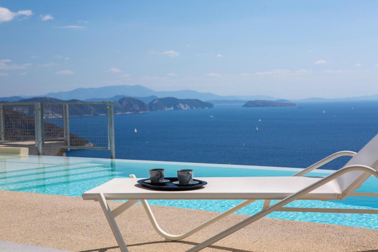 Villa Sirina Of Blue Caves Complex With Amazing View Gurantees Calm And Mind Relaxation Sívota Esterno foto