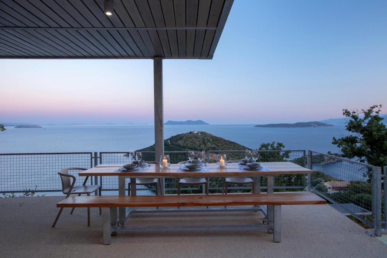 Villa Sirina Of Blue Caves Complex With Amazing View Gurantees Calm And Mind Relaxation Sívota Esterno foto