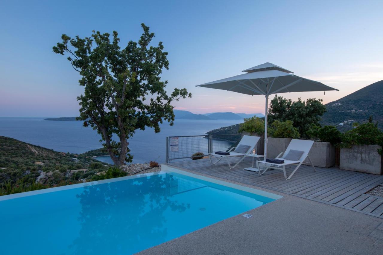 Villa Sirina Of Blue Caves Complex With Amazing View Gurantees Calm And Mind Relaxation Sívota Esterno foto